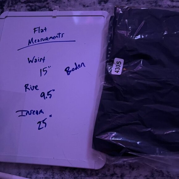 Boden Classic Black Chino 7/8 Pants 6P - Picture 10 of 10